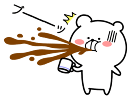 Marukuma - Bear ver.2 sticker #10146305