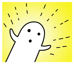 White HANIWA2 sticker #10146356