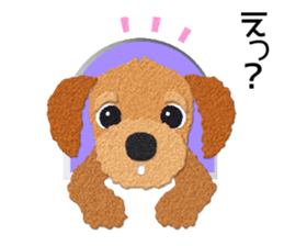 Toy Poodle Top vol.3 sticker #10146452