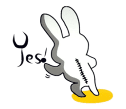 Yuri rabbit sticker #10146770