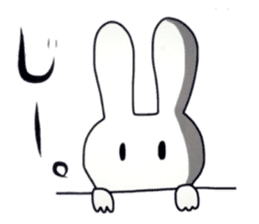 Yuri rabbit sticker #10146772