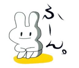 Yuri rabbit sticker #10146784