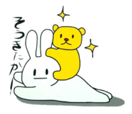 Yuri rabbit sticker #10146792