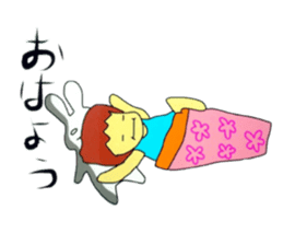 Yuri rabbit sticker #10146797