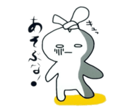 Yuri rabbit sticker #10146800