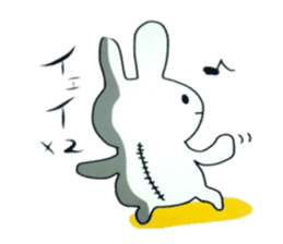 Yuri rabbit sticker #10146802