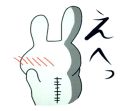 Yuri rabbit sticker #10146804