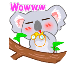 Aloha Koala sticker #10146817