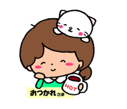 Graduation admission of my best girl sticker #10146863