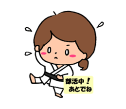 Graduation admission of my best girl sticker #10146873