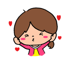 Graduation admission of my best girl sticker #10146878