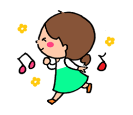 Graduation admission of my best girl sticker #10146882