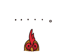 three chickens sticker #10147398