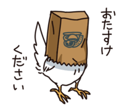 three chickens sticker #10147405