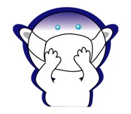 message of a cat sticker #10147448