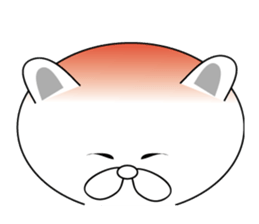 message of a cat sticker #10147475