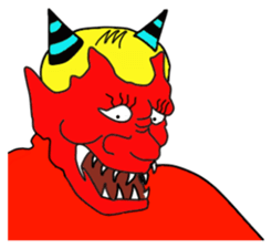 Cheekbone Man first step sticker #10147607