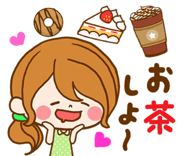 Pretty wife by rurue sticker #10147871