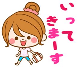 Pretty wife  by rurue sticker #10147877