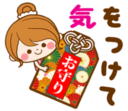 Pretty wife  by rurue sticker #10147881