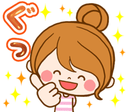 Pretty wife by rurue sticker #10147882