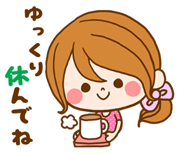 Pretty wife  by rurue sticker #10147885