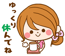 Pretty wife by rurue sticker #10147885