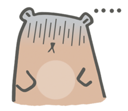 Bear lovely sticker #10148389