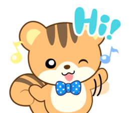 Sticker of a squirrel<English> sticker #10149049