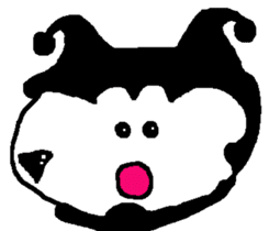 Shiba inu MOMO chan the third as well 16 sticker #10149268