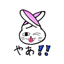 Usa Neko sticker #10149401