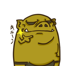 Orc Sticker sticker #10151150