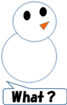 English love snowman sticker #10151536