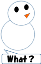 English love snowman sticker #10151536