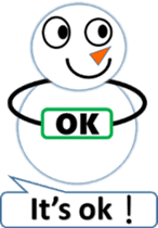 English love snowman sticker #10151546