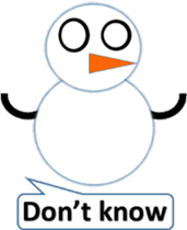 English love snowman sticker #10151552