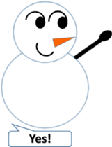 English love snowman sticker #10151558