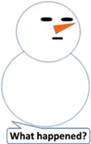 English love snowman sticker #10151602
