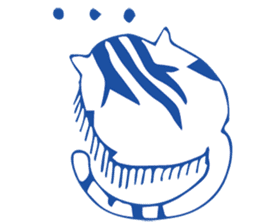 LazyLazy Cat sticker #10151615