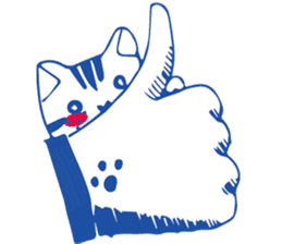 LazyLazy Cat sticker #10151630