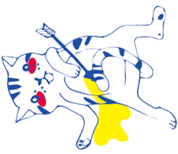 LazyLazy Cat sticker #10151644