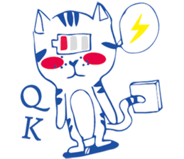 LazyLazy Cat sticker #10151645