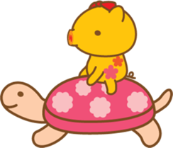 gold pig02 sticker #10152161