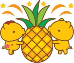 gold pig02 sticker #10152167