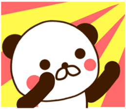 close-up Panda sticker #10152339