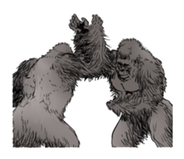just gorilla sticker #10152459