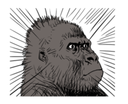just gorilla sticker #10152465