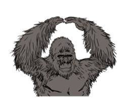 just gorilla sticker #10152466