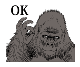 just gorilla sticker #10152471