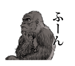 just gorilla sticker #10152478